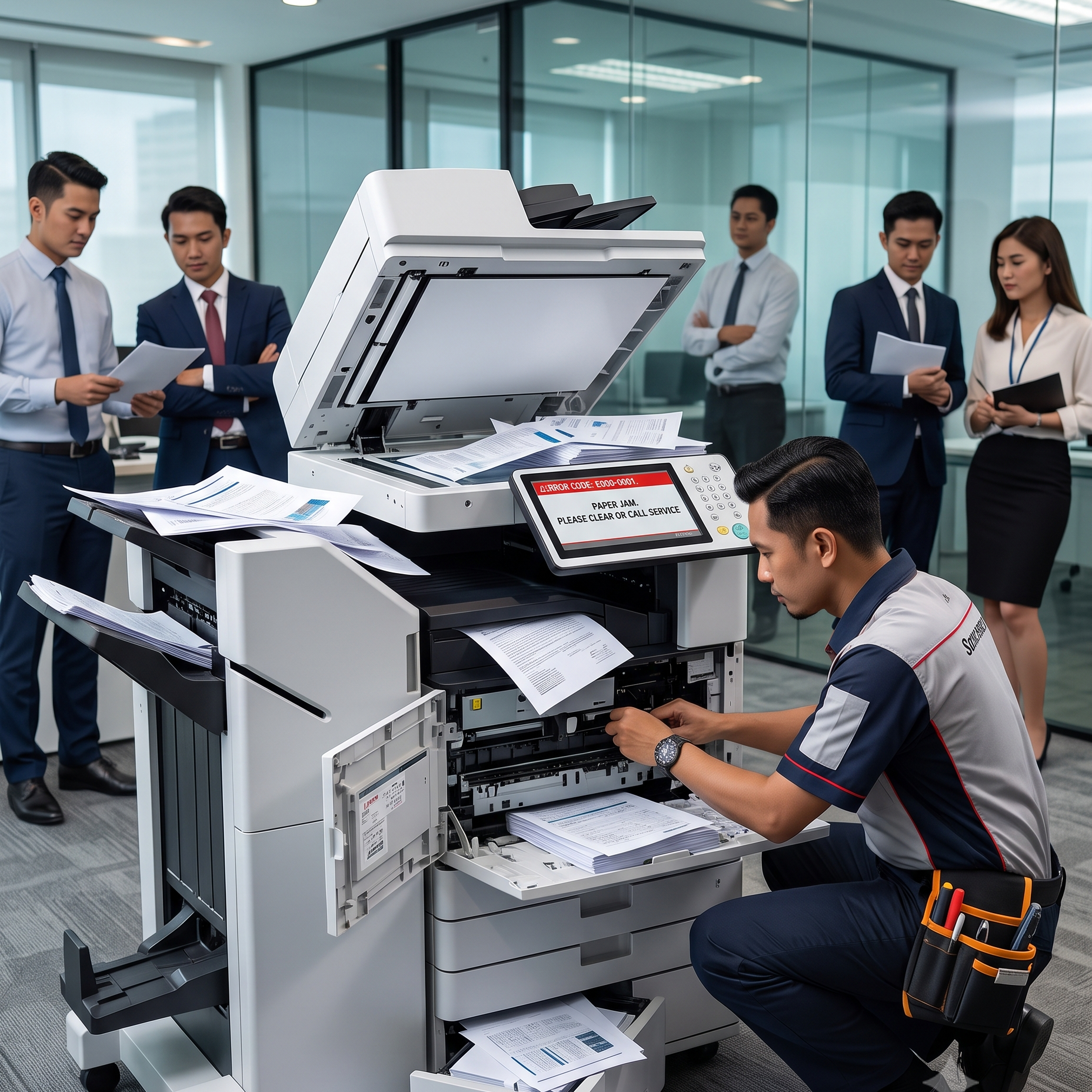 mesin fotostat bakal rosak