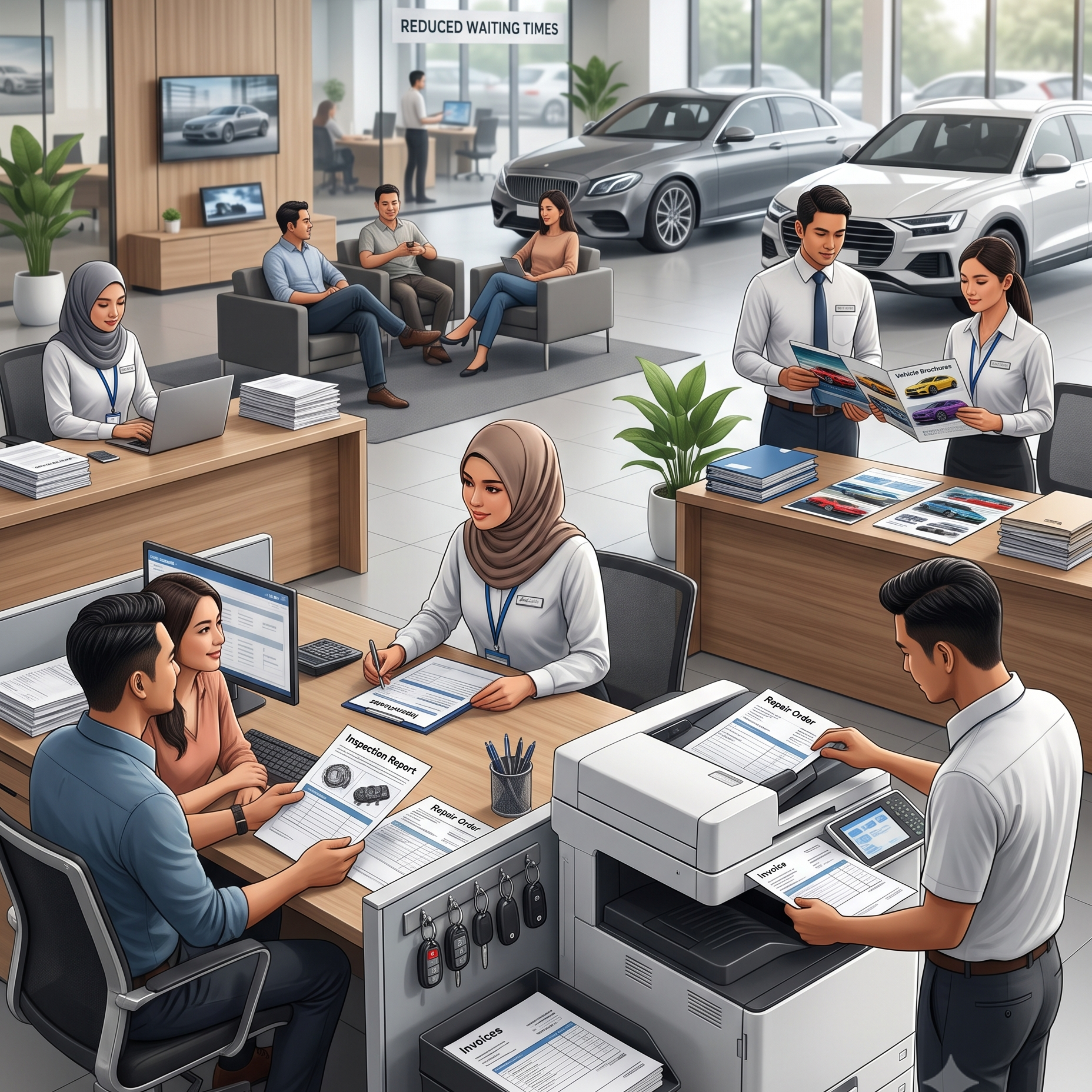 percetakan automotif